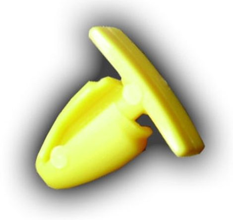 Ajtótömítő gumi rögzítő patent 14x5,4x6x12,7 sárga, 10 db/csomag Fiat Lancia