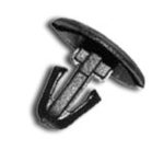   Ajtótömítő gumi rögzítő patent 12x5x10 fekete, 10 db/csomag Fiat Lancia Peugeot Citroen Volvo