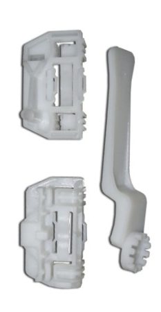 Ajtóüveg rögzítő patent készlet fehér (balos) Ford