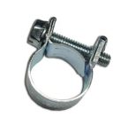 Mini tömlőszorító bilincs, 10-12 mm, 25 db/csomag
